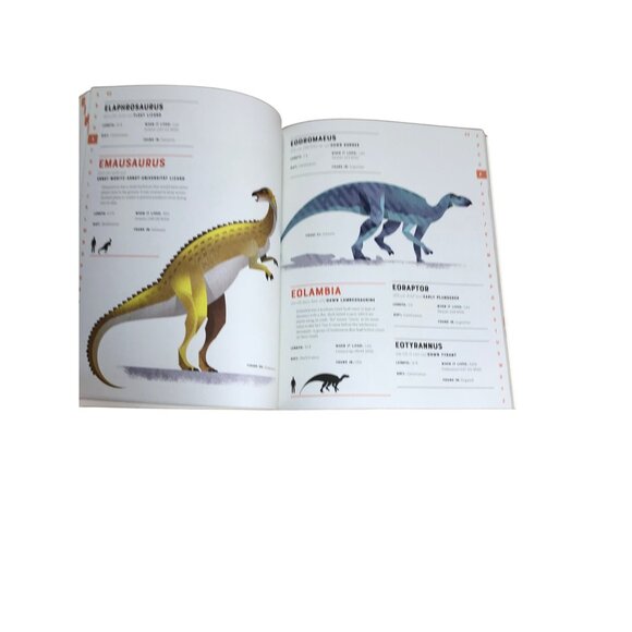 Dictionary Of Dinosaurs: Illustrated A To Z Guide Of Over 200 Dinosaurs Homescho - Picture 6 of 7